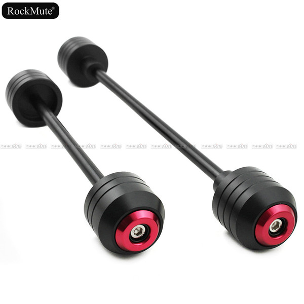 Front Rear Axle Fork Crash Sliders For DL 1000 V-STROM 2016-2017 Motorcycle Wheel Protector