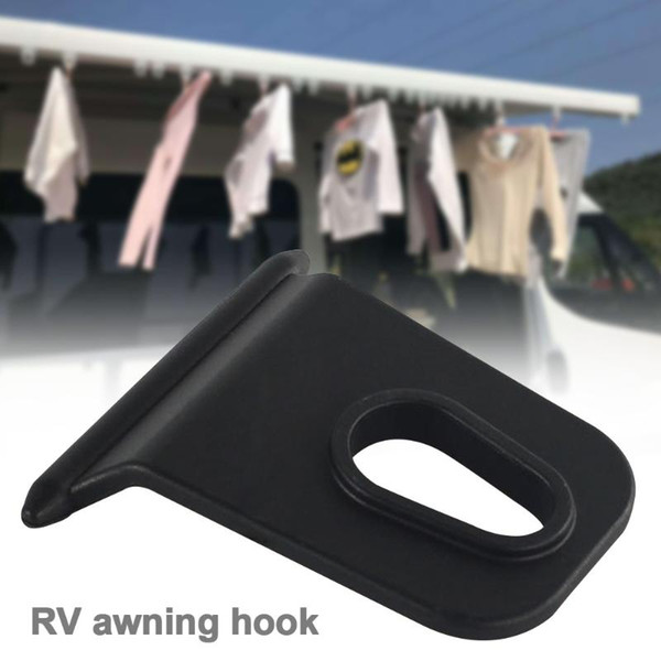 5pcs Camping Storage Clothes Hanger RV Awning Hook Easy Install Replacement Durable Outdoor Removable Portable Space Saving Home