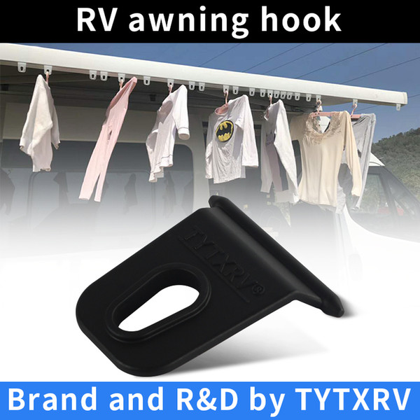 10pcs/1box Clothes Hook for Caravan Awning Hanger hook For RV Awings Camper Awing