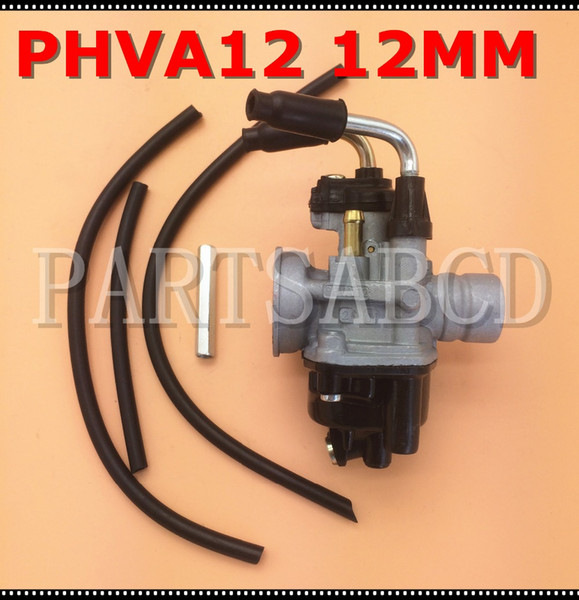 PARTSABCD Carburettor PHVA 12 (PHBN) 12mm For MALAGUTI 12 25/50 AC Phantom, 50 LC Phantom