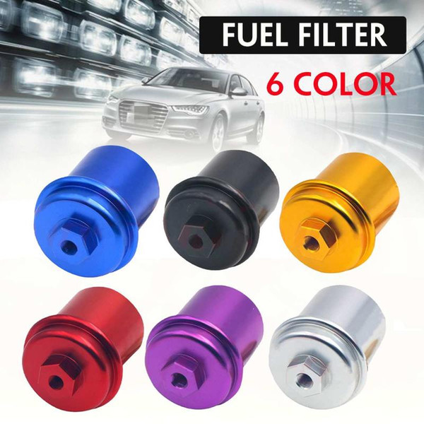 New Petrol Gas Fuel Filter Cleaner Aluminum Alloy Fuel Strainer Filter For Oil Gas Accessories