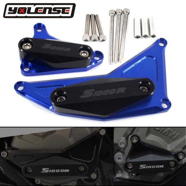 For S1000R S1000 R S 1000R Motorcycle Accessories CNC Aluminum Engine Guard Cover Crash Protector Pads Moto Parts