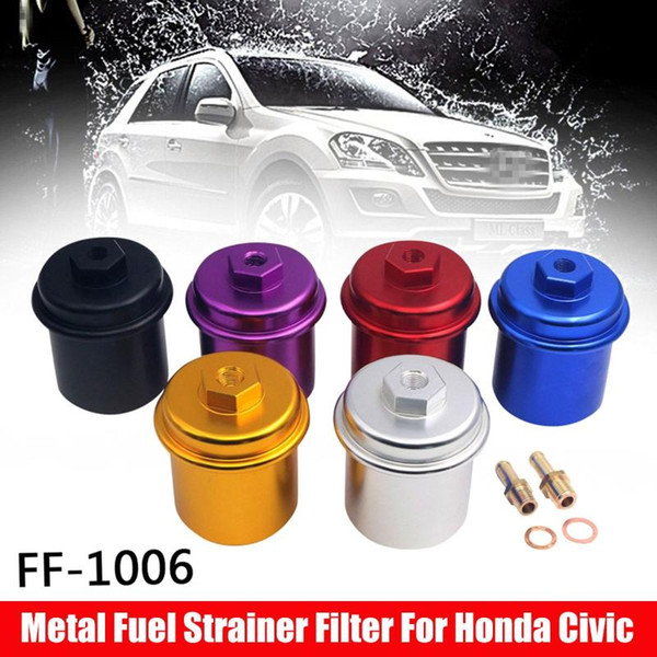 Petrol Gas Fuel Filter Cleaner Aluminum Alloy Fuel Strainer Filter For Oil Gas Accessories Hot Sale