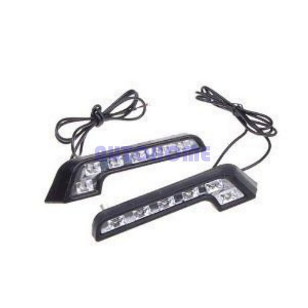 5 X LED Super White Car Driving Lamp Fog 12v Universal 2X Drl Daytime Running Light order<$18no track