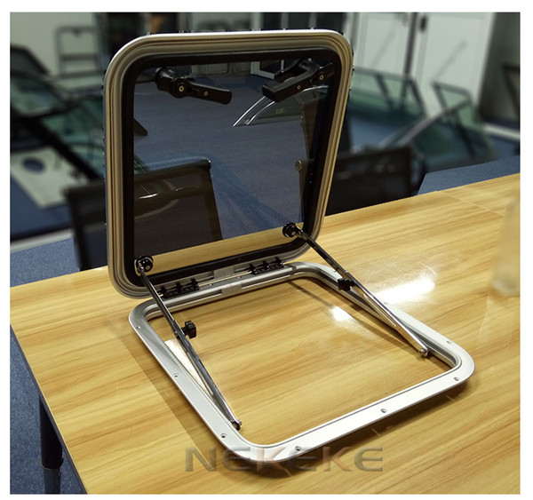 deck hatch marine boat window square shaped aluminium alloy windows