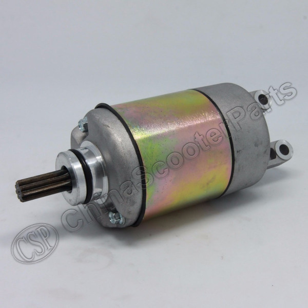 Wholesale- 9 teeth Starter Motor for Linhai VOG 250 cc 300 cc Majesty YP250 Xingyue XY260T-4 Eco Power 260 169MM 170MM 173MN