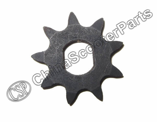 Wholesale- 9 Tooth 9T T8F Oval 10MM Razor EVO X-Treme IZIP Gear Sprocket 500W 800W 1000W Electric Scooter