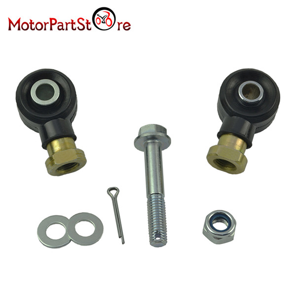 Wholesale- 1 Set Right Left Tie Rod End Kit for Polaris Sportsman 500 HO 2006 2007 2008 2009 2010 2011 2012 ATV Quad Dirt Pit Motor Bike *