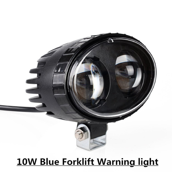 Blue Forklift Led Light Warehouse Safety Warning Lamp Spot Offroad Race 12V 48V