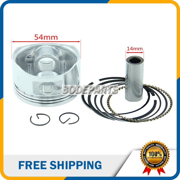 3 forward 1 Reverse ATV 54mm Piston 14mm Pin Piston Kit For 140cc Lifan 125cc zongshen yinxiang Air-cooled Engine Parts HH-103A