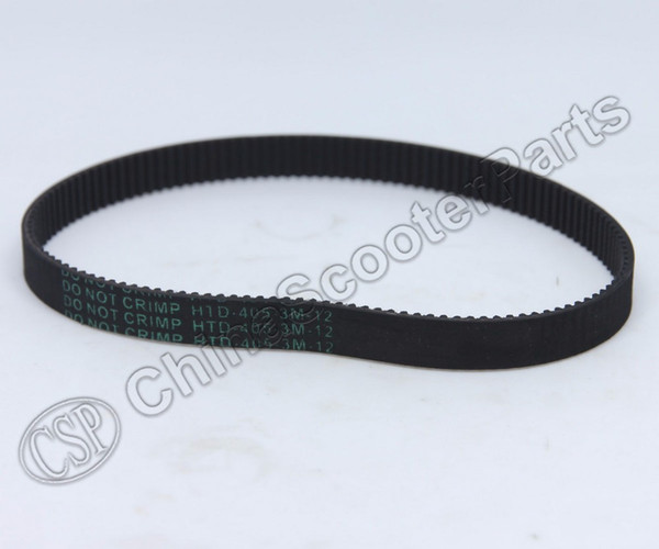 Wholesale- HTD 3M 405 12 135 Tooth Drive Belt Rocket X-Treme Razor lzip EVO Electric Scooter Go Ped Petrol Scooter Parts