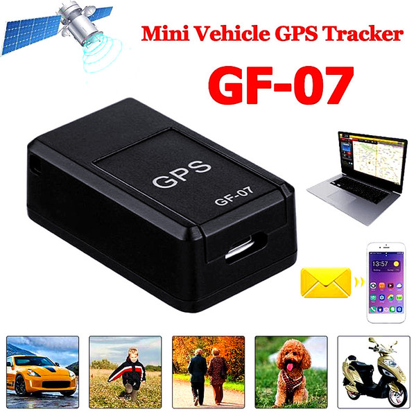 New GF07 GSM GPRS Mini Car Magnetic GPS Anti-Lost Recording Real-time Tracking Device Locator Tracker Support Mini TF Card