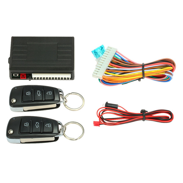 Universal Car alarm system remote control Car Central Locking Keyless system with Trunk Release Button for Peugeot 307 VW Toyota