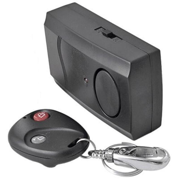 2018 CATUO Top Quality 1PC Security Wireless Remote Control Vibration Motorcycle Car Detector Burglar Alarm Drop Shipping