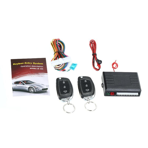 Car Door Lock Trunk Release Keyless Entry System Central Locking Kit With Remote Control Trunk Support 1 Million Code Times