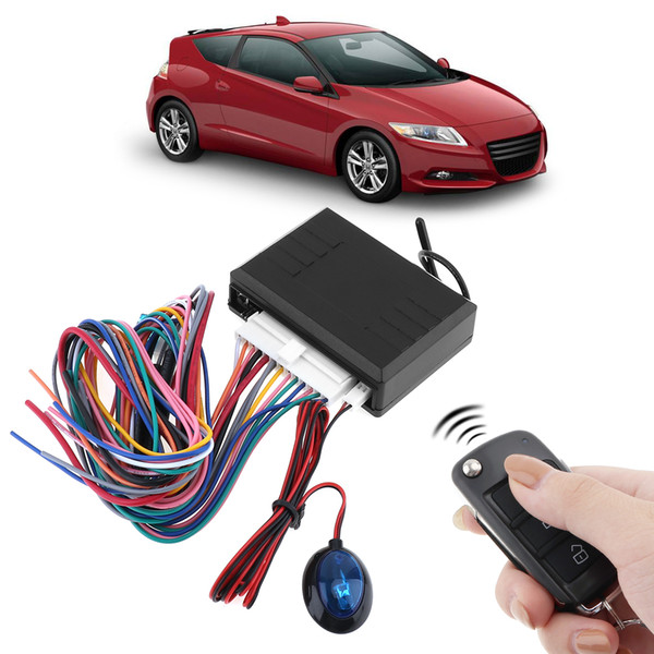 12V Car Alarm System Vehicle Keyless Entry System with Remote Control & Door Lock Automatically for KIA CAL_10B