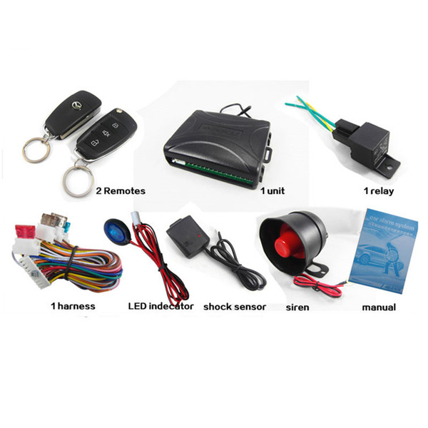 CA703-8118 One Way Remote Control Car Alarm Systems & Security Key for Toyota CAL_103