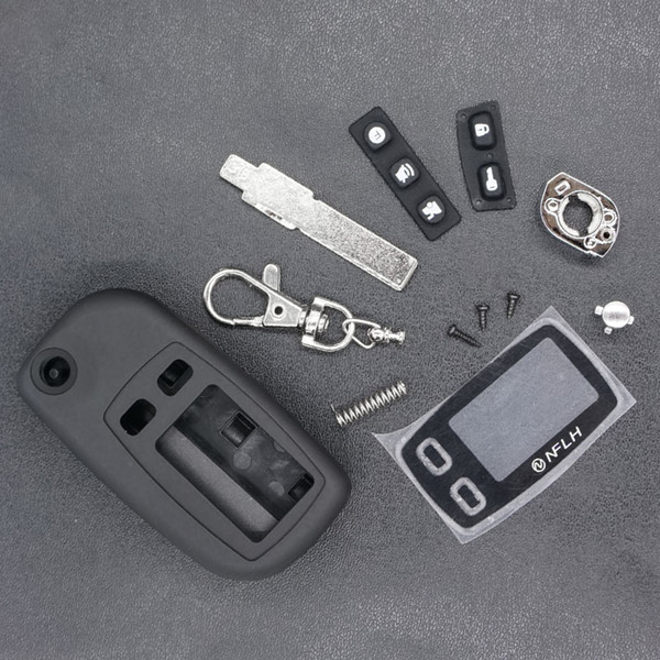 Key Case For Tomahawk Tw9010 Tw9020 Tw9030 Uncut Blade Fob Case Cover Tw9010 Folding Car Flip Remote Free Shipping