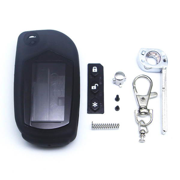 A91 Uncut Case With Glass For Starline A91 A61 B9 B6 Uncut Blade Fob Case Cover Folding Car Flip Remote Free Shipping