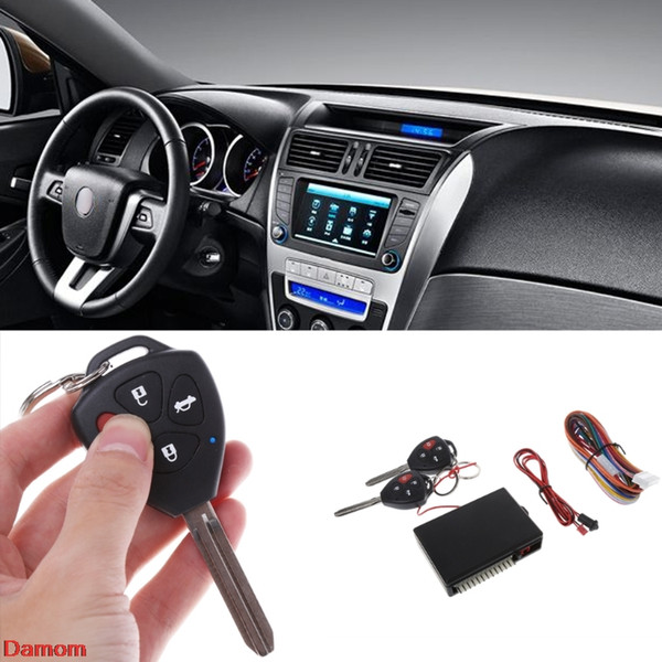 Universal Car Remote Control Central Kit Door Locking Keyless Entry System Safe