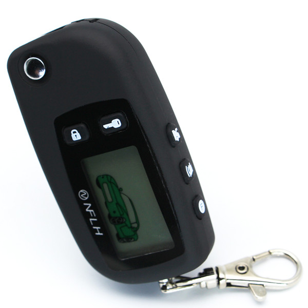 Lcd Remote Control Key Fob For Tomahawk TW9010 Uncut Blade Fob Two Way Car Alarm System Tomahawk TW 9010