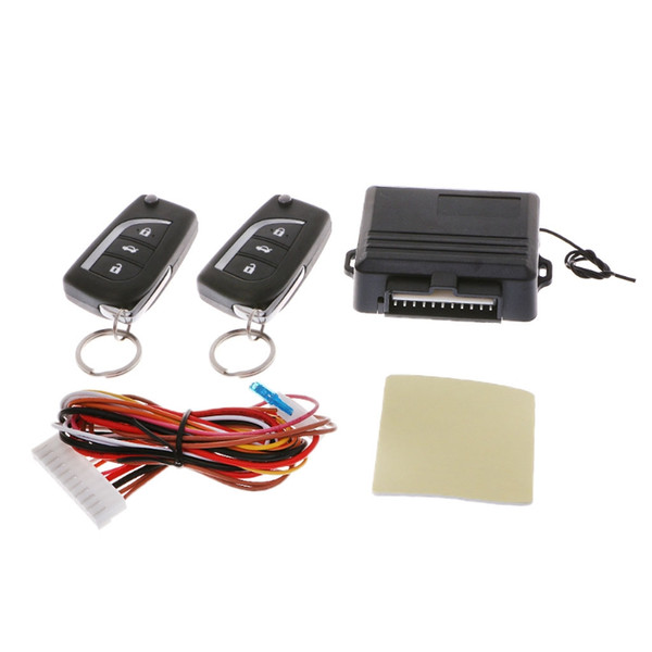 QIELEJVS Universal Car Central Door Lock Keyless Entry System Remote Central Locking Kits- M25