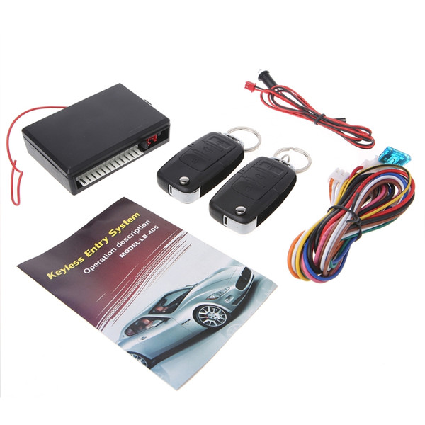 Universal Car Remote Control Central Kit Door Locking Keyless Entry System Alarm