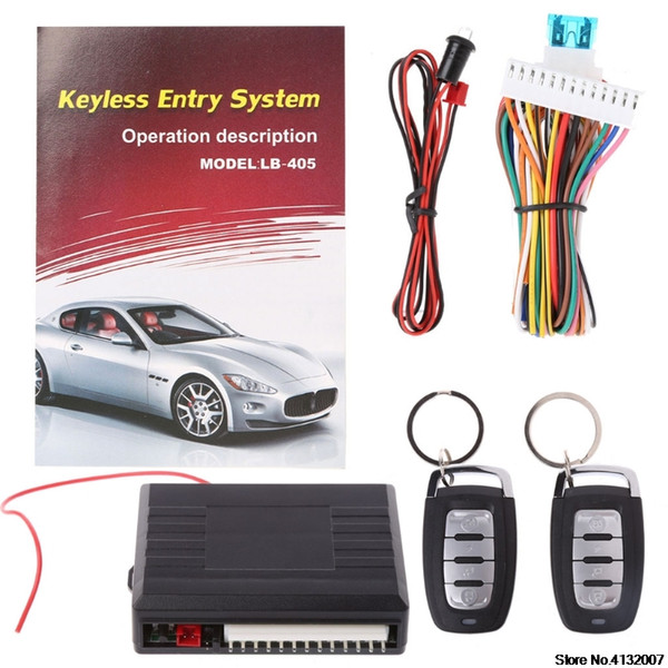 Car Auto Alarm Remote Central Door Locking Vehicle Keyless Entry System Kit 12V 828 Promotion