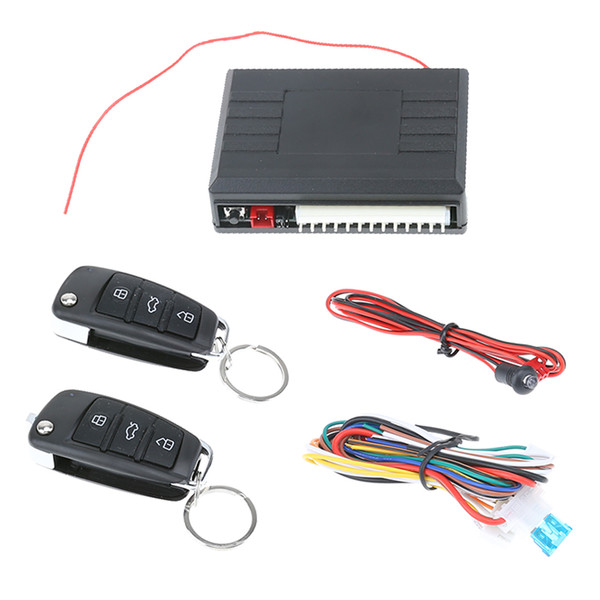 Universal Car Alarm Systems Auto Remote Central Kit Door Lock Vehicle Keyless Entry System Central Locking with Remote Control