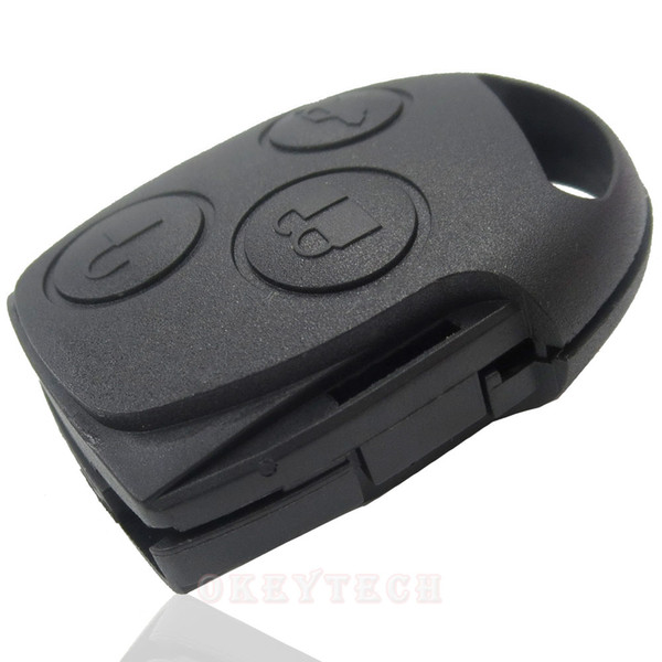 Car Key Alarm For Car Ford FOCUS mendeo 3 Button Remote Control Without Head blade car key Backseat shell for ford