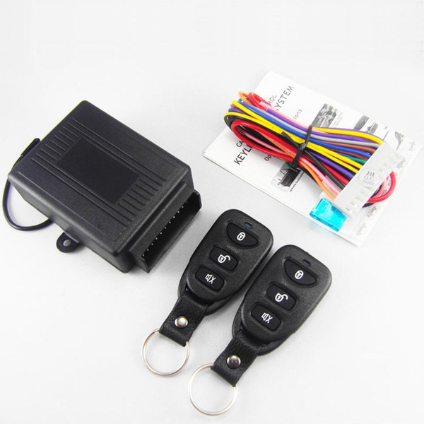 Universal Central Door Lock Vehicle Keyless Entry System Car Alarm Remote Control Styling Tools