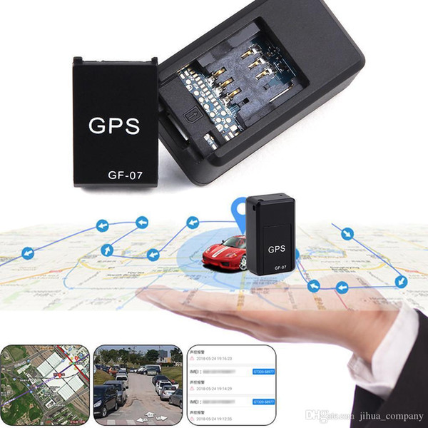 GF07 GSM GPRS Mini Car Magnetic GPS Anti-Lost Recording Tracking Device Locator Tracker rastreador tracker gps Buil-in Li-ion Battery