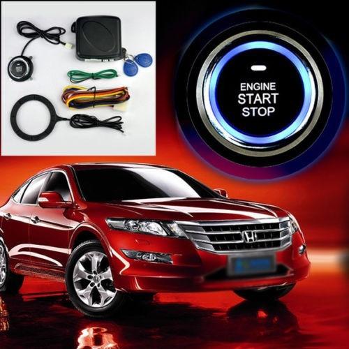 Car Engine Push Start Button RFID Lock Ignition Starter Keyless Entry Start Stop Immobilizer