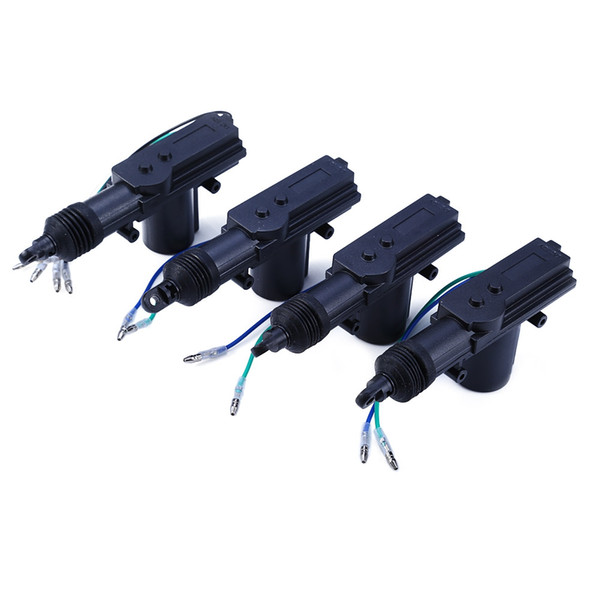 4Pcs/Set Universal Car Power Central Auto Locking System Motor for Trunk Doors Lock Actuator Professional 12V Car Alarm Device