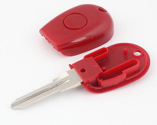 free shipping 10pcs/lot REPLACEMENT Remote car Key Shell for ALFA ROMEO 145 146 155 GTV Spider Uncut Case Fob Red Color