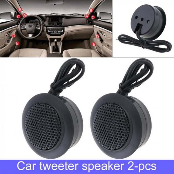 2pcs B2 150W Aluminium Shell Silk Stretch Film Car Tweeter Speakers Auto Horn Audio Music Stereo Speaker for Car Audio System