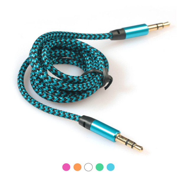 3.5mm Stereo Car Auxiliary Audio Cable Male To Male for Smart Phone 2018#1 aux 3.5mm male audio Cable 3.5mm auxiliary audio cable