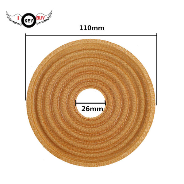 Free Shipping 2 Pcs 110 MM 26 MM 110 Spider Spring Pad Subwoofer Speaker Wave Shrapnel Speaker Repair Parts DIY Accessories car