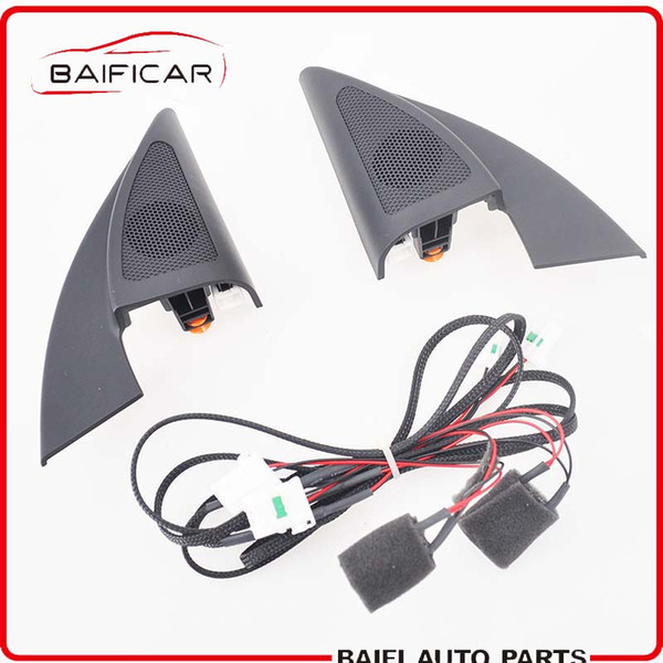 Baificar New Genuine Triangle Head Tweeter Speakers Car Audio Trumpet Speakers Tweeter With Wire For 2022Kia K2 RIO