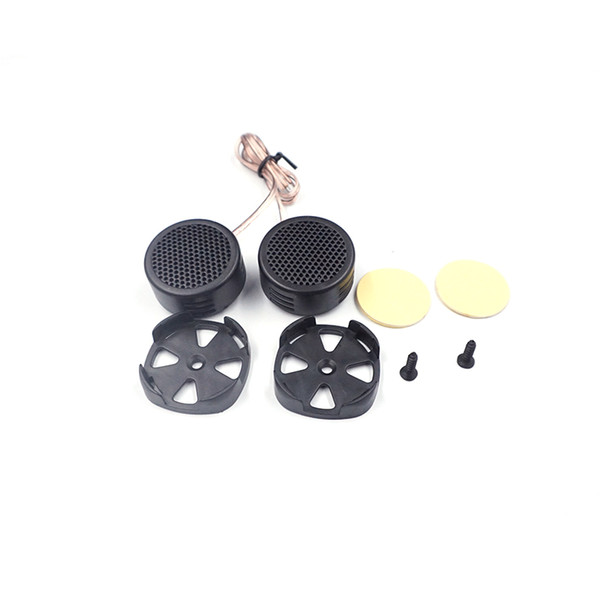 Promotion !! 1 Pair 500W Car Tweeter Speaker Dome Loudspeaker Built-in Crossover Speaker For Motocycle Car High Efficiency