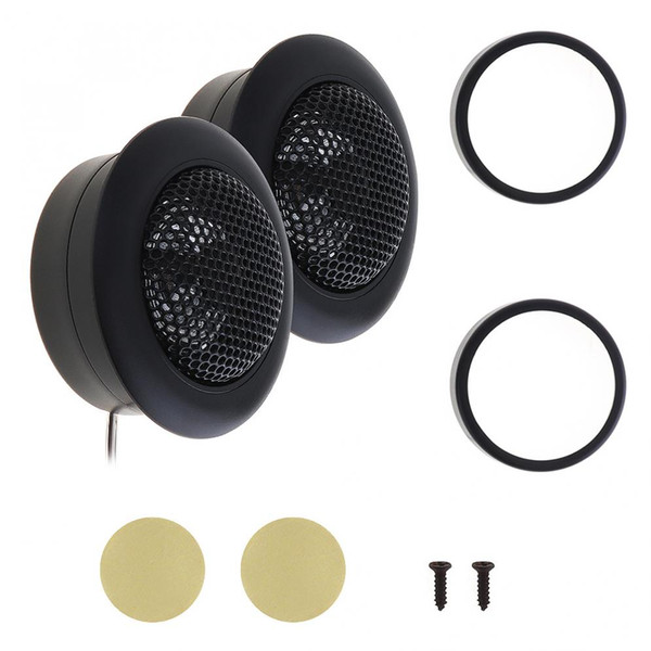 YH-120 2pcs 150W 12V Auto Car Vehicle Horn Speakers Dome Tweeter Audio Loudspeaker Car Stereo Treble Loud Speaker