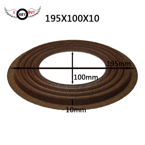 Free Shipping 2 Pcs 195 MM 100 MM 10 Spider Spring Pad Subwoofer Speaker Wave Shrapnel Speaker Repair Parts DIY Accessories car