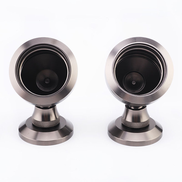 Car Tweeter Aluminium Base Speaker Box Refit Install One Pair Titanium Loud Car Audio Speakers for High Quality Stand