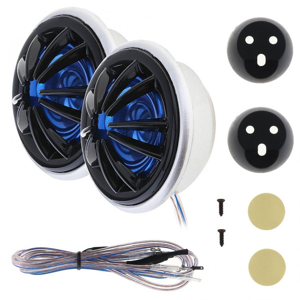 2pcs! 150W 12V YH-66 Car Horn Dome Tweeter Super Power Audio Loudspeaker Loud Speaker Car Stereo Treble Tweeters Speaker