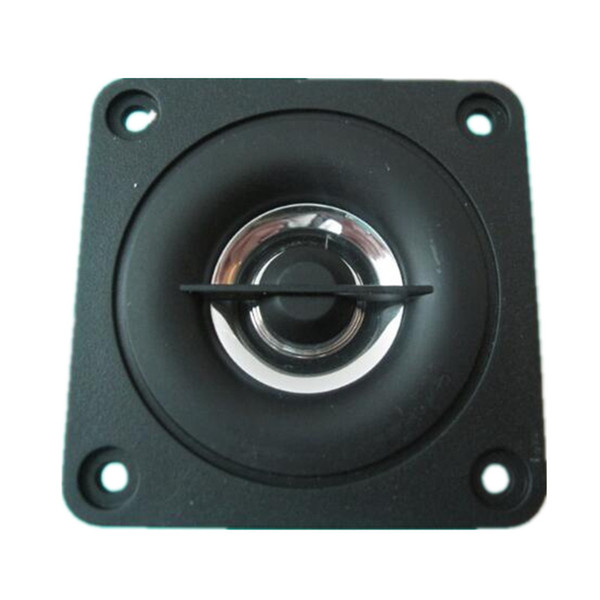 Free Shipping 1 PC 56*56 MM Black Plastic Panel Square 6 Ohm Inside And Outside Magnetic Tweeter car