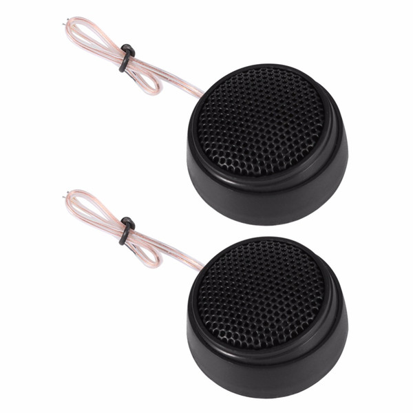 1 Pair Universal High Efficiency 100W Car Mini Dome Tweeter Loudspeaker Loud Speaker Super Power Audio Auto Sound