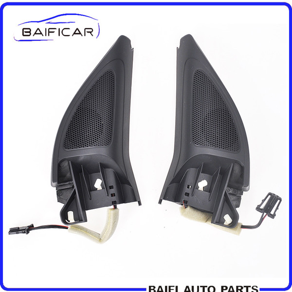 Baificar Brand New Genuine Triangle Head Tweeter Speakers Car Audio Trumpet Mirror Door Trim Tweeter Speaker For V.W Golf 6 MK6