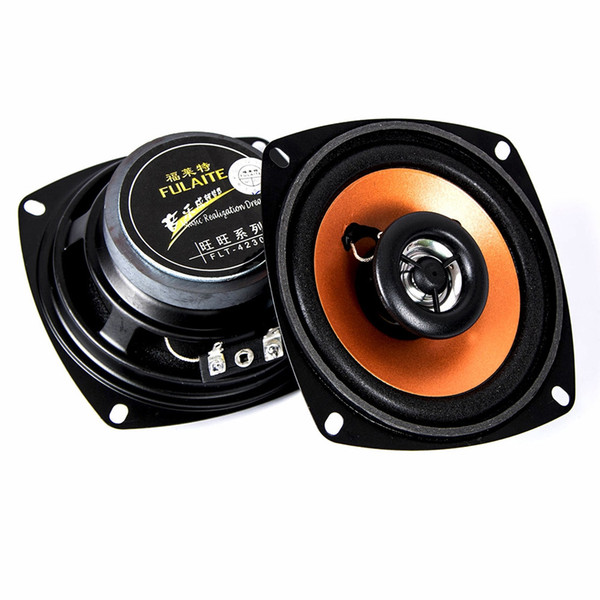 4.0 inch 20W Two-way Coaxial Car Audio Loudspeaker High Energy Double Neodymium Magnet Shielding Design Universal