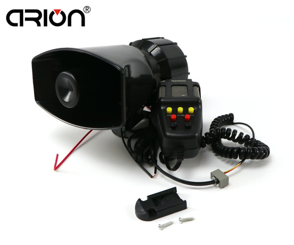 Van Truck PA System 100W Loud Horn 12V Car Siren Auto Max 300dB 7 Sounds tone Free / Drop Shipping