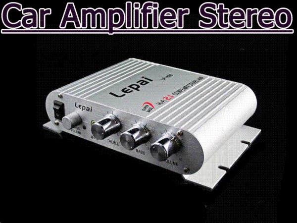 200W 12V Mini Hi-Fi car Amplifier Radio MP3 Stereo for Car Motorcycle Boat Home free shipping